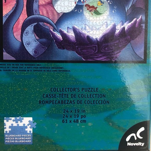 Disney Villains Puzzle with Ursula - Blue and Purple - Picture 3 of 3